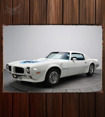 Металлическая табличка Pontiac Firebird Trans Am 549